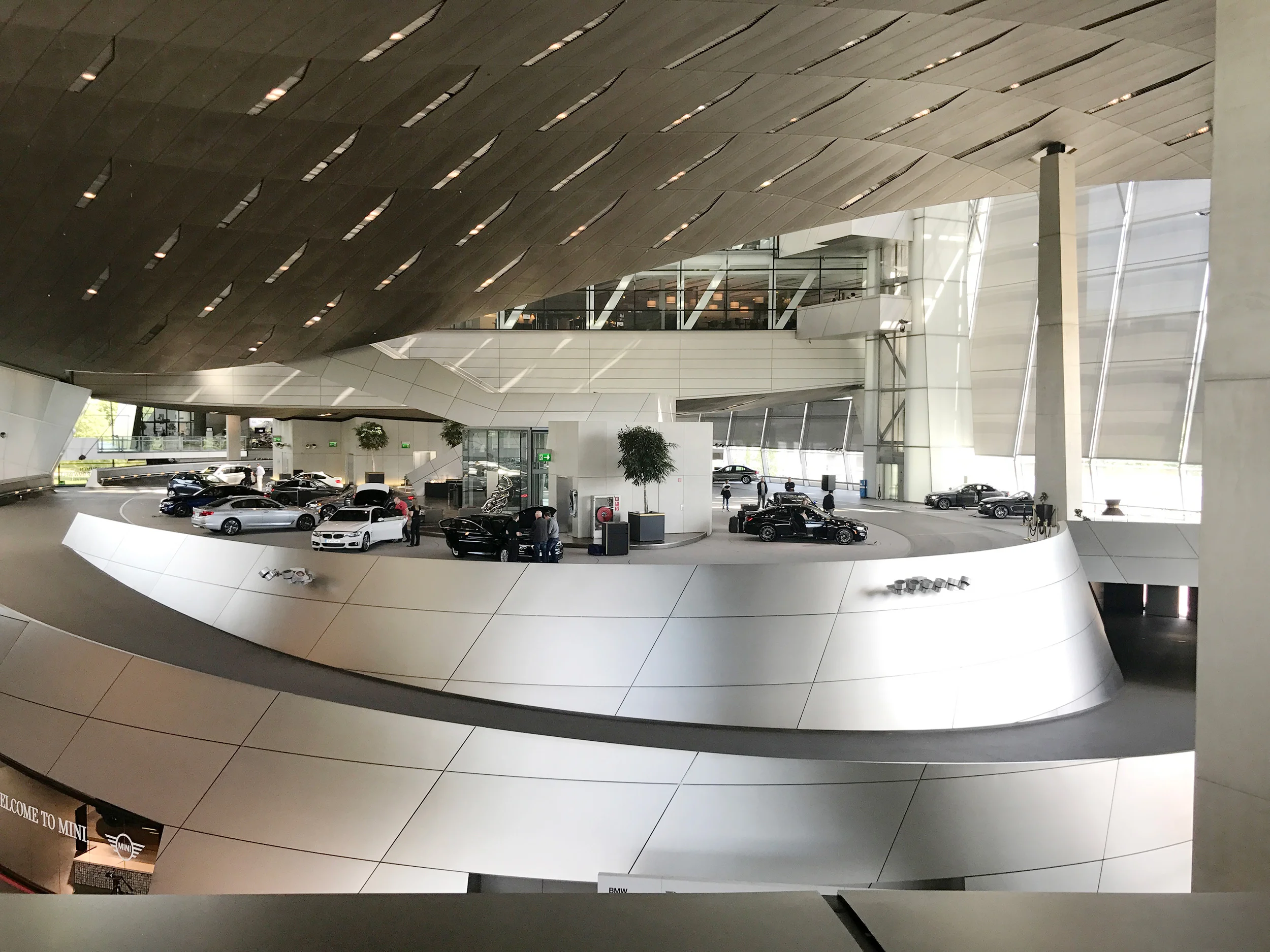 BMW show room