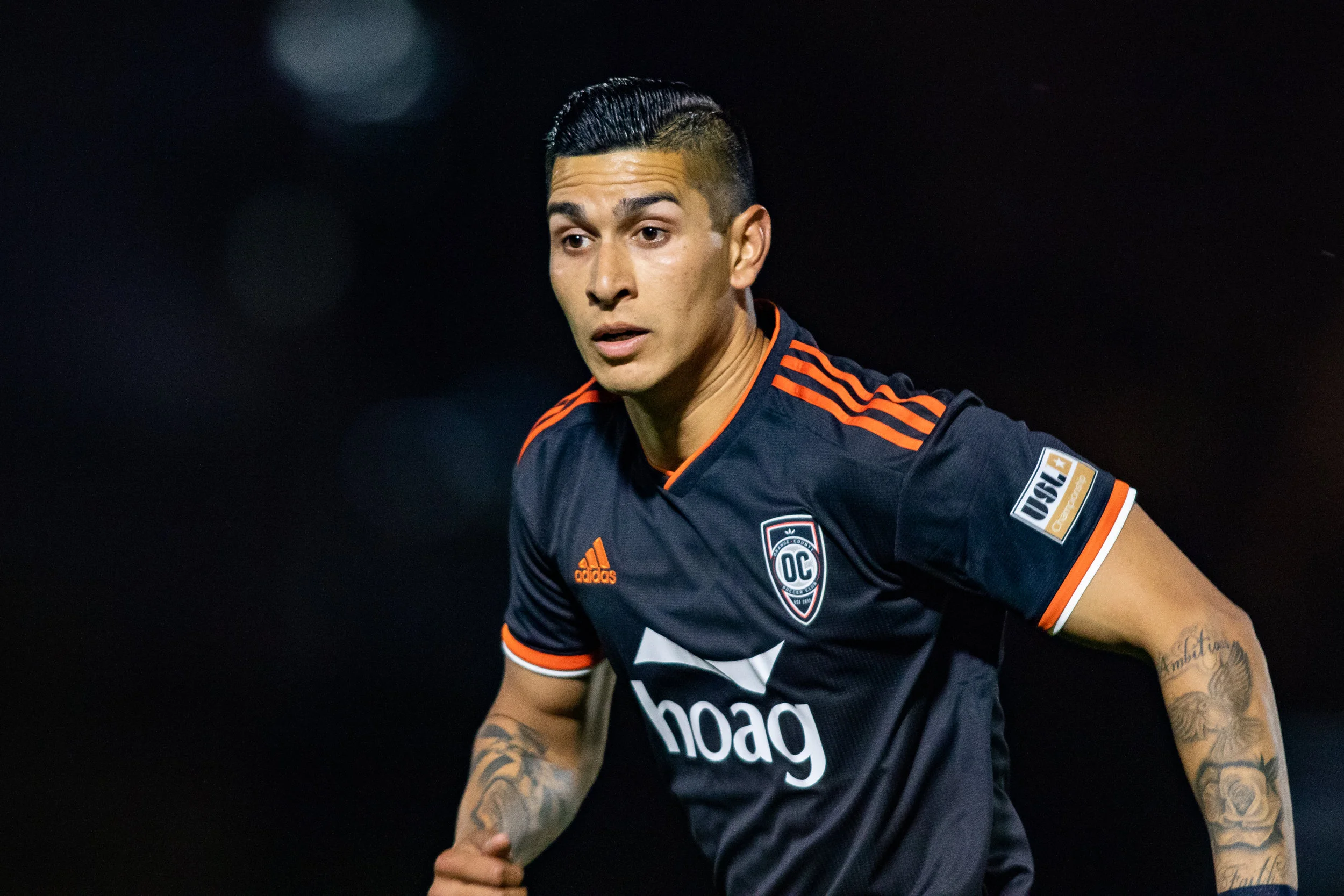 Orange County SC’s Giovanni Ramos-Godoy. | Photo courtesy of Orange County SC/Liza Rosales
