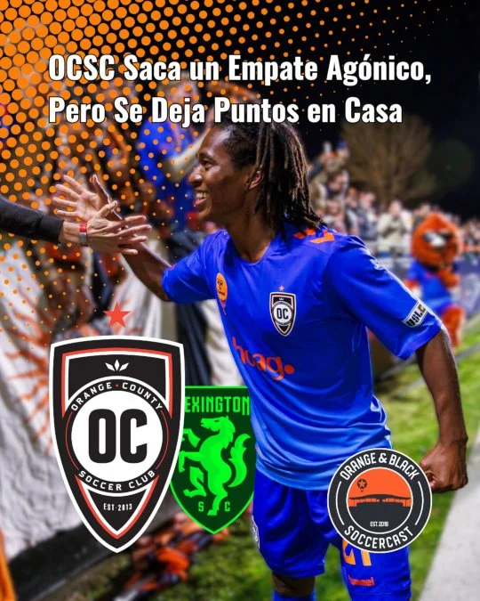 OCSC Saca un Empate Agónico, Pero Se Deja Puntos en Casa