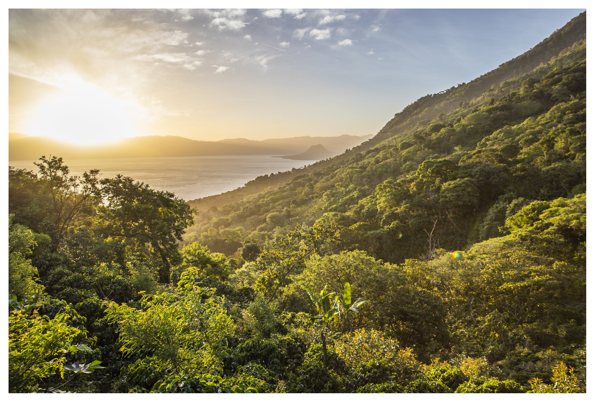 Largo Atitlan sunrise