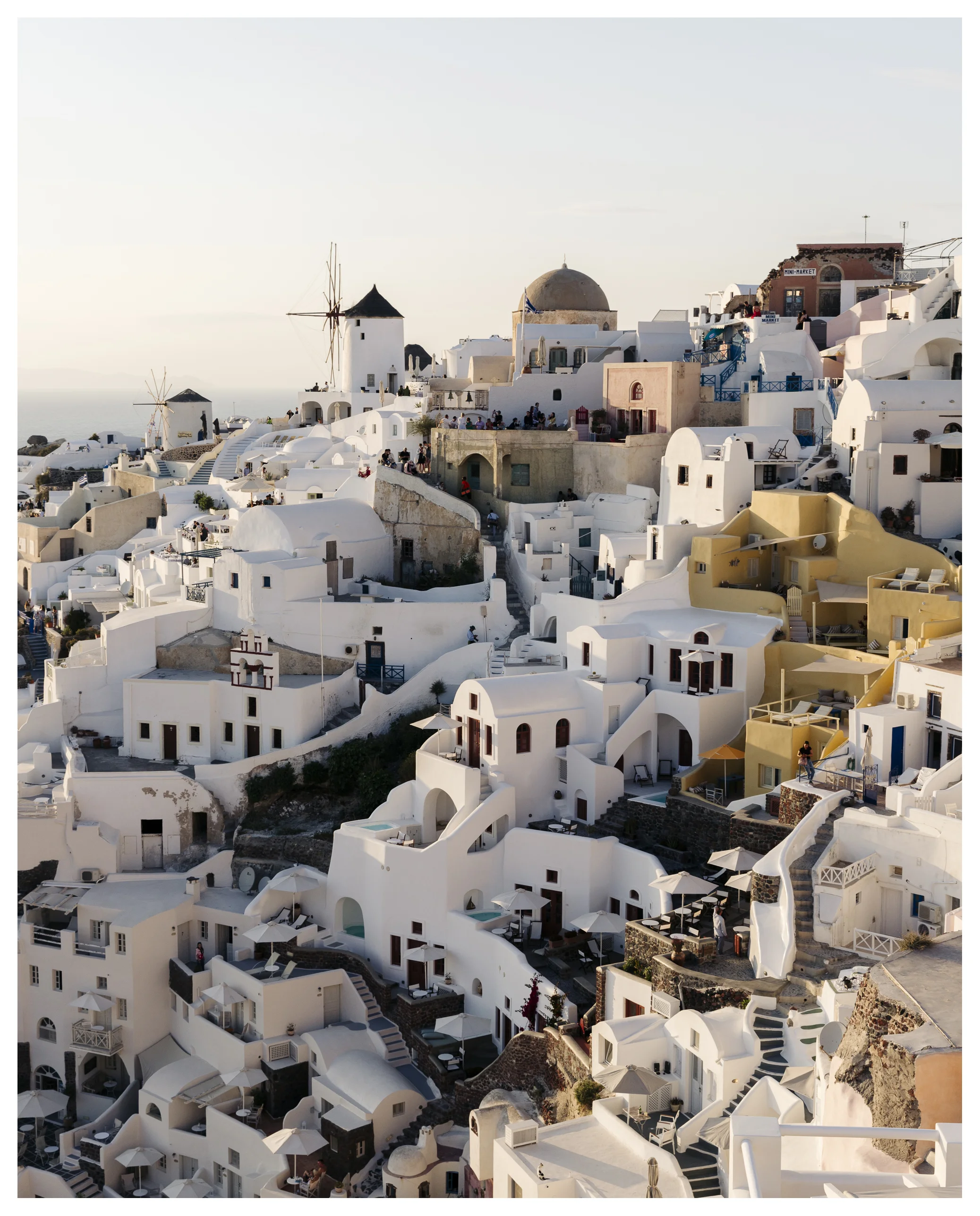 3 Windmill Sunset Oia
