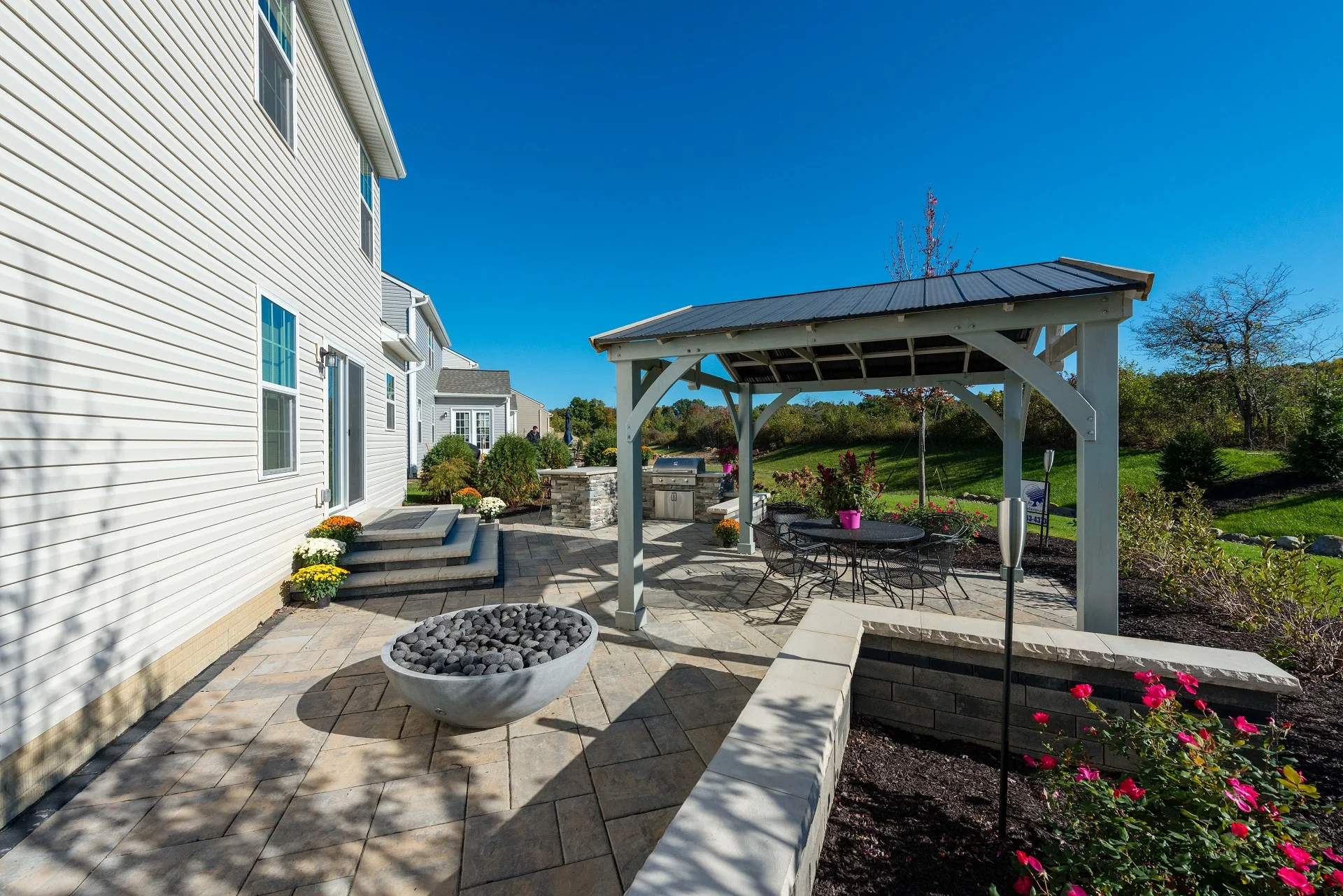 Landscape Installation Chagrin Falls, Ohio Naturescape