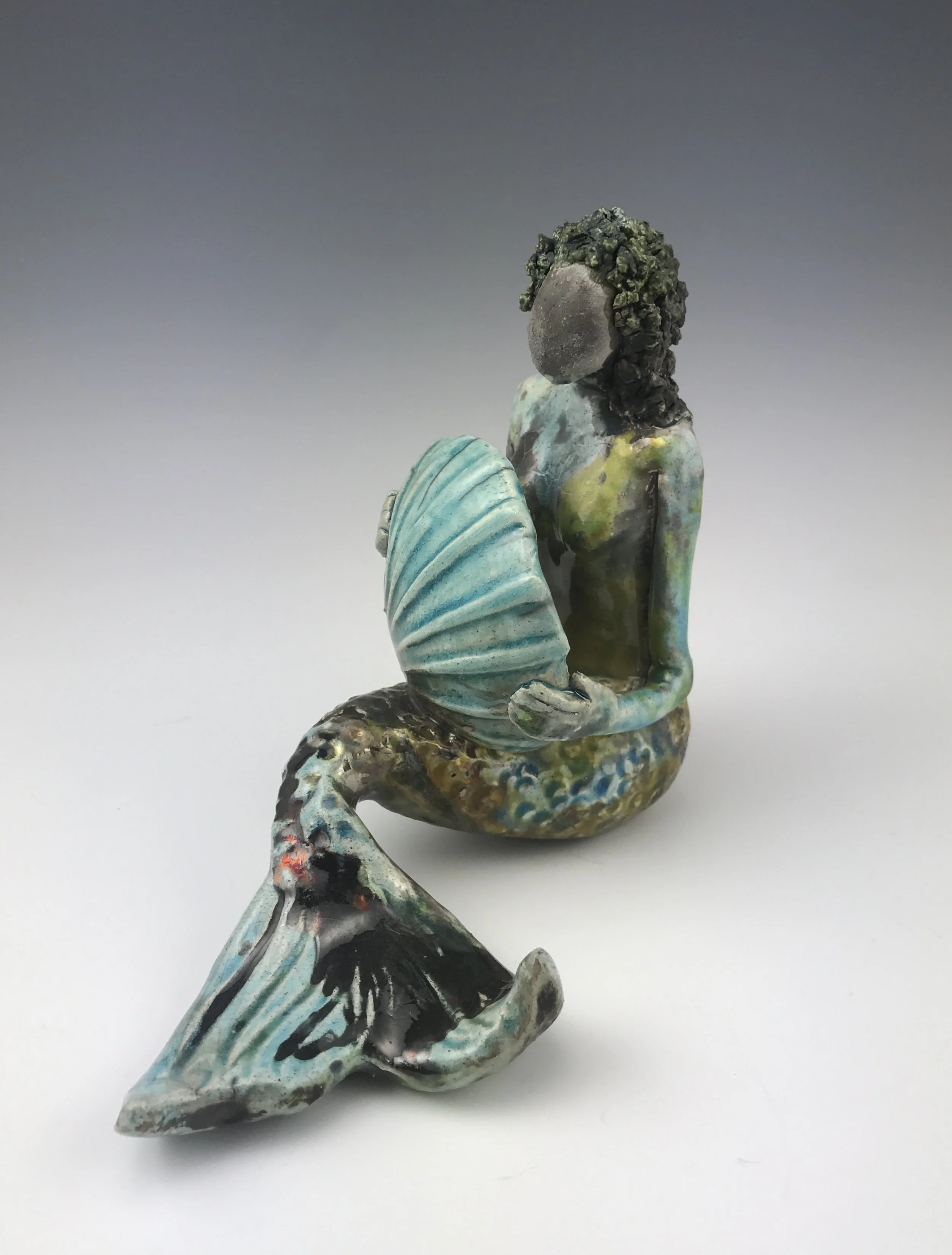 mermaid with shell