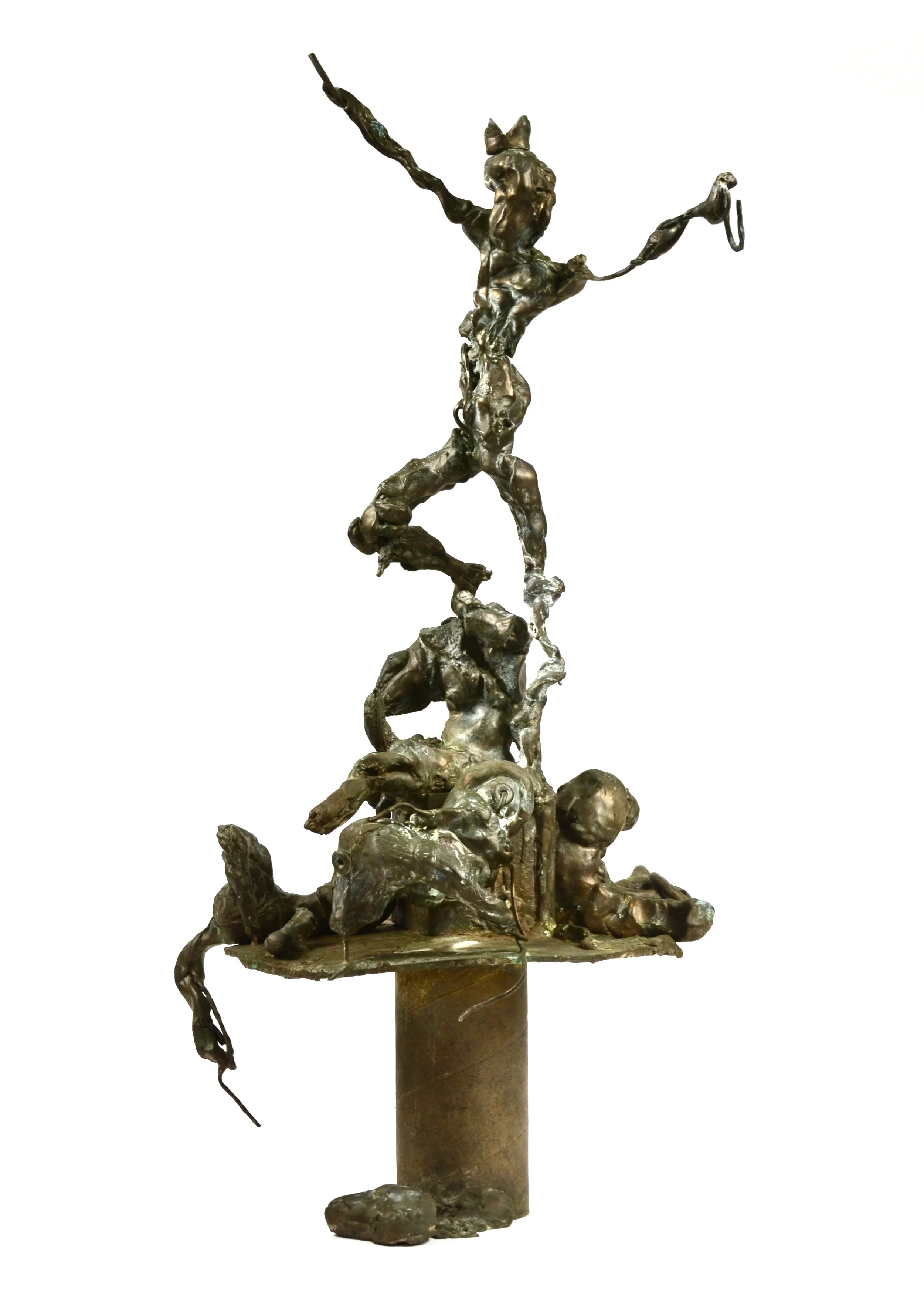 STUDY FOR A MONUMENT 2019  85cm x 45 cm  bronze