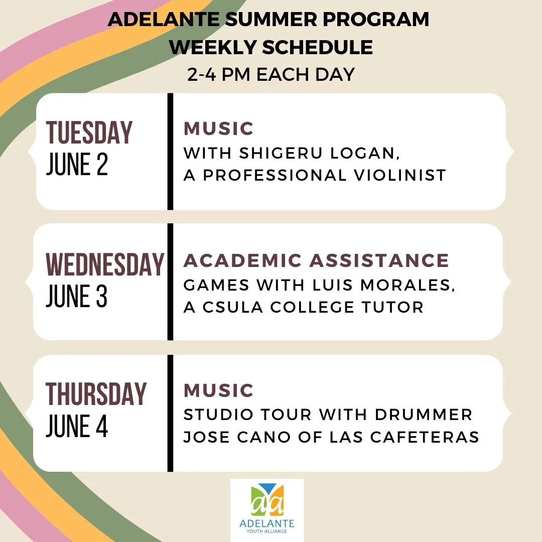 Summer Program — Adelante Youth Alliance