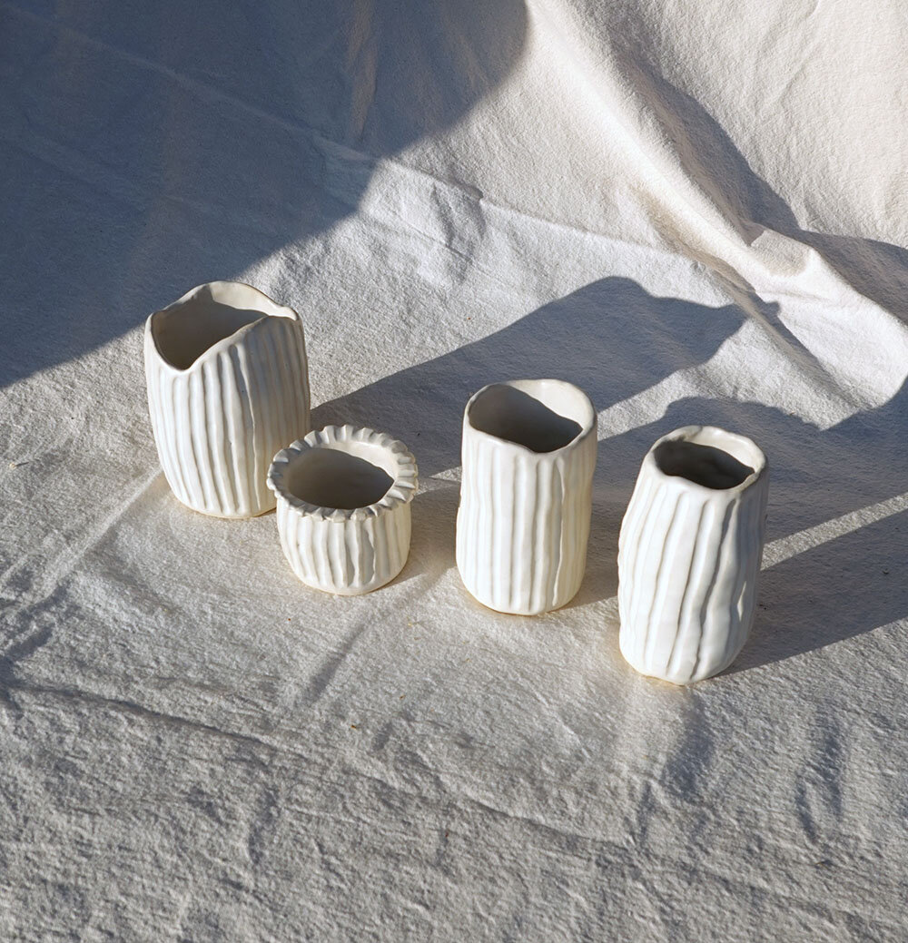 Skeletal Vases (Set of 4)