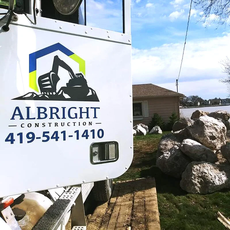 Stone Hauling — Albright Construction