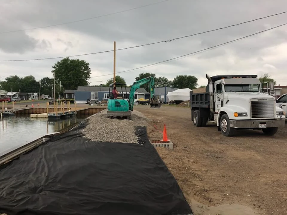 Stone Hauling — Albright Construction