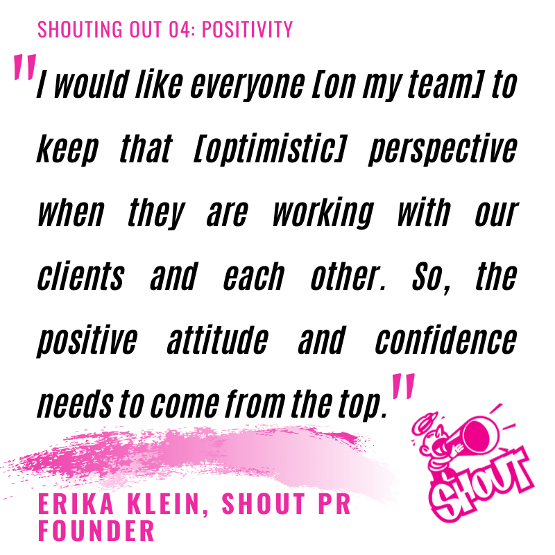 SHOUTING OUT 04: Positivity