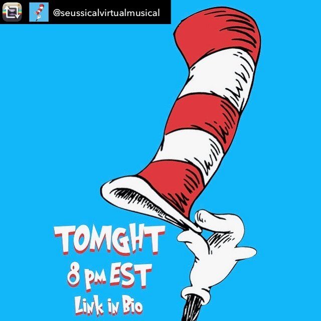 This seems neat and also has Dave’s Basement alum @katricegavino Repost from @seussicalvirtualmusical using @RepostRegramApp - It’s the day of the show!! We have worked so incredibly hard, and cannot wait for you to see this Seuss-tacula