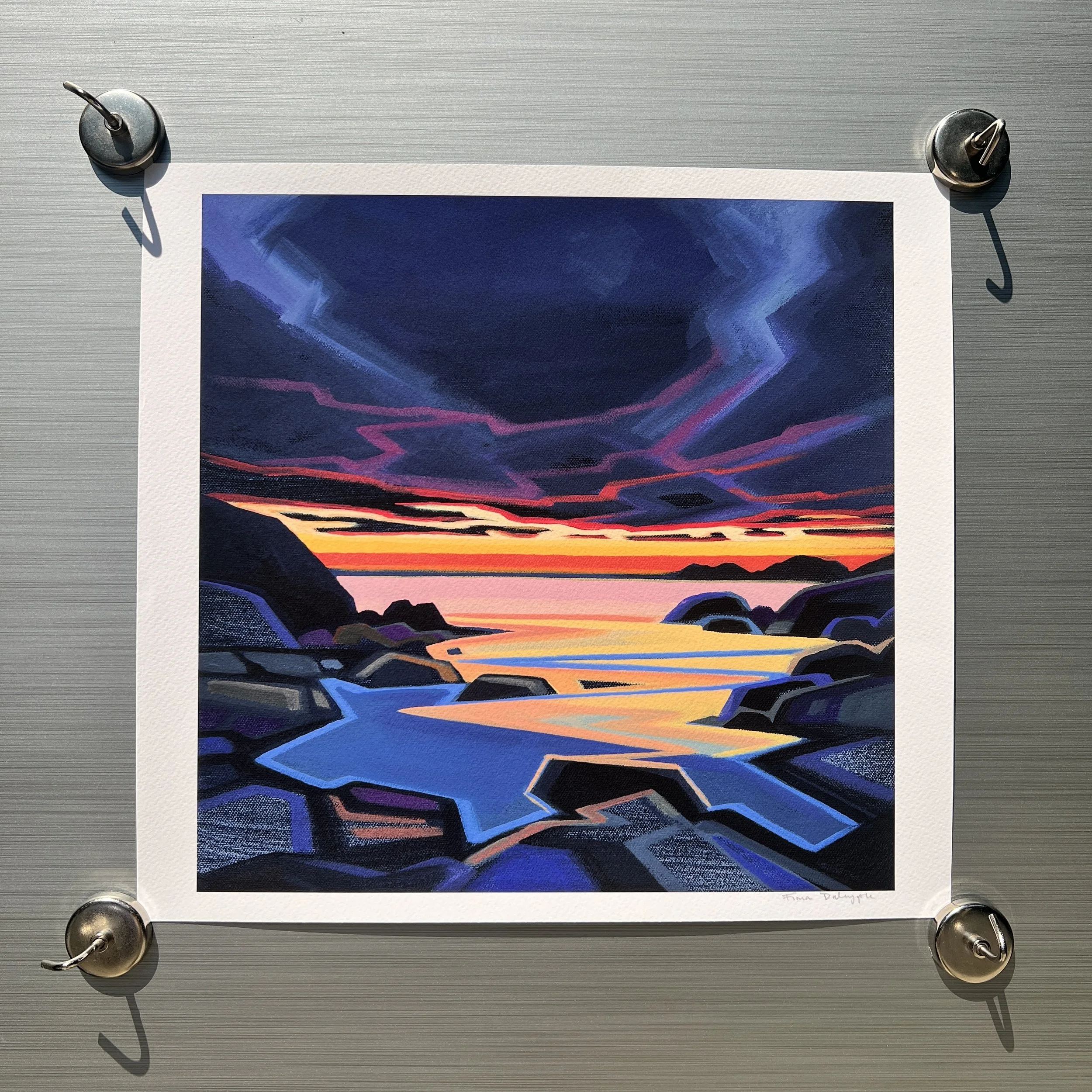 Ater The Storm - 12"x12" Paper Print - Second