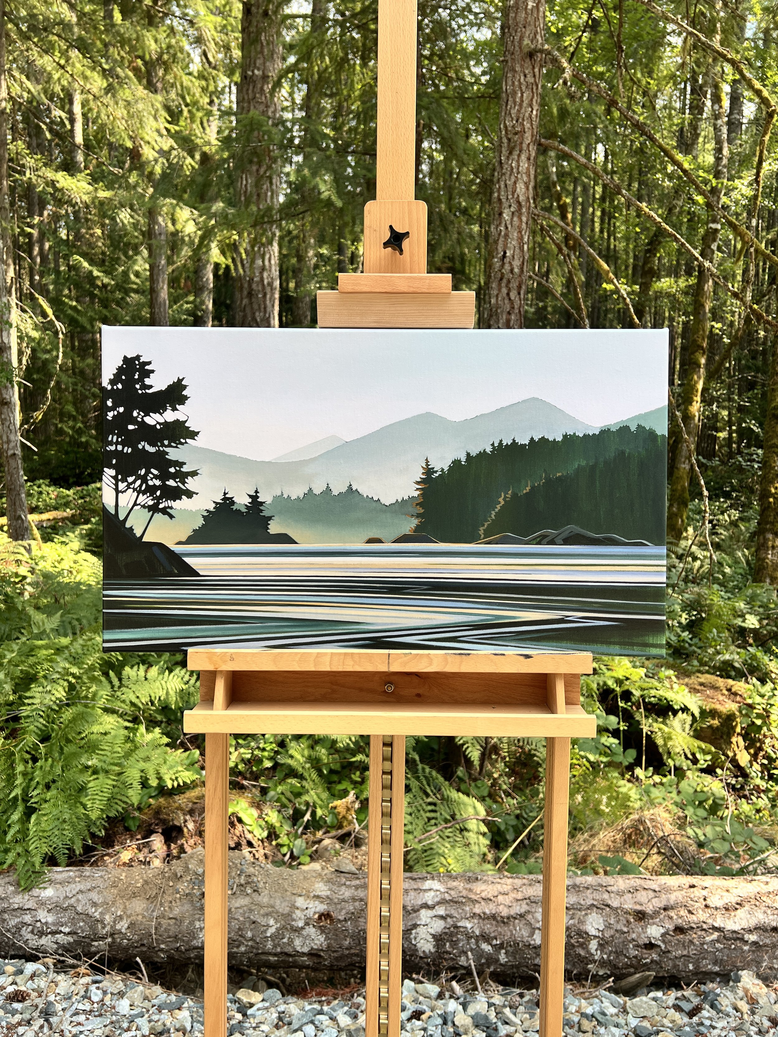 Calm Waters - 15"x26"x1.5" Stretched Canvas Print - Second