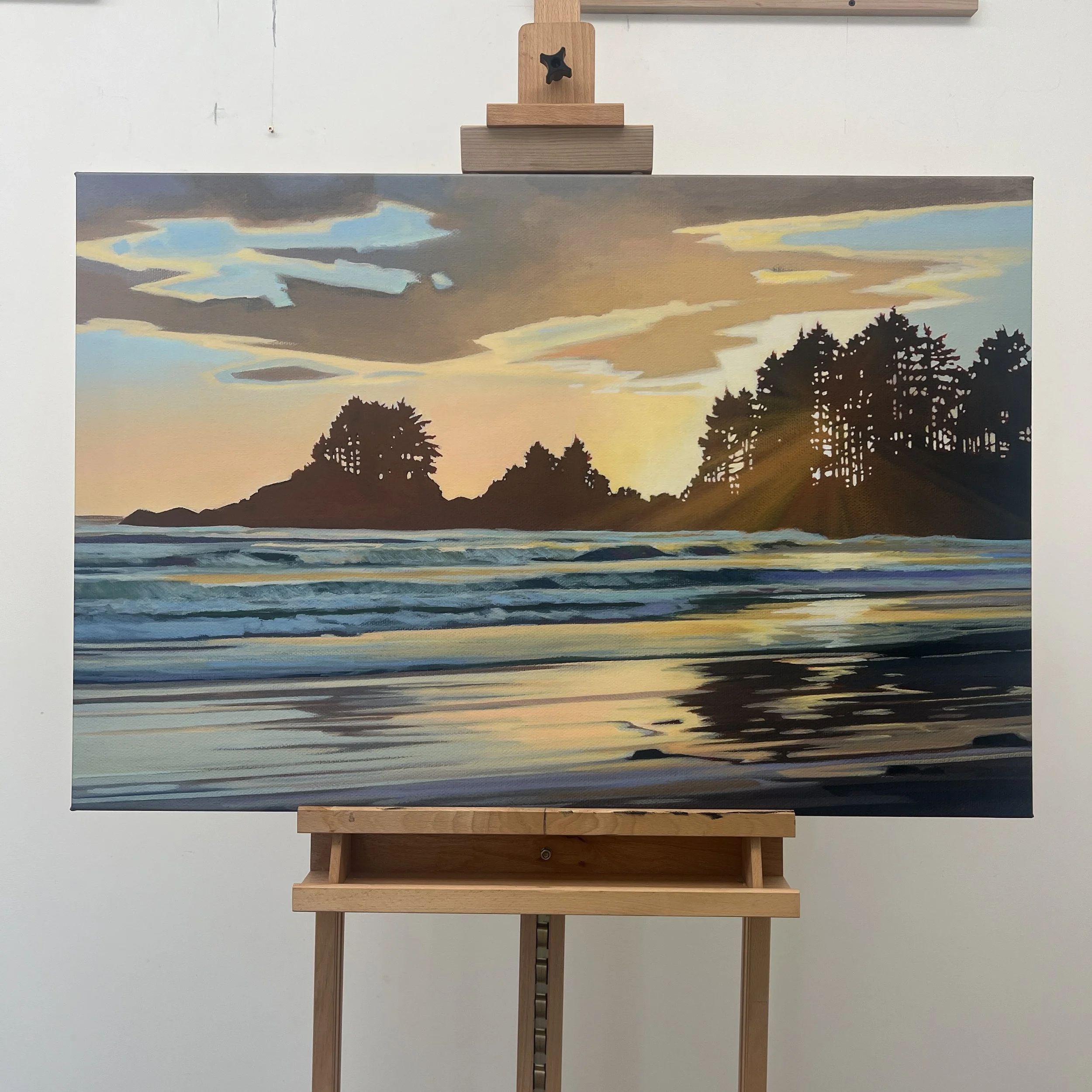 Barefoot - 24"x36"x1.5" Stretched Canvas Print - Second