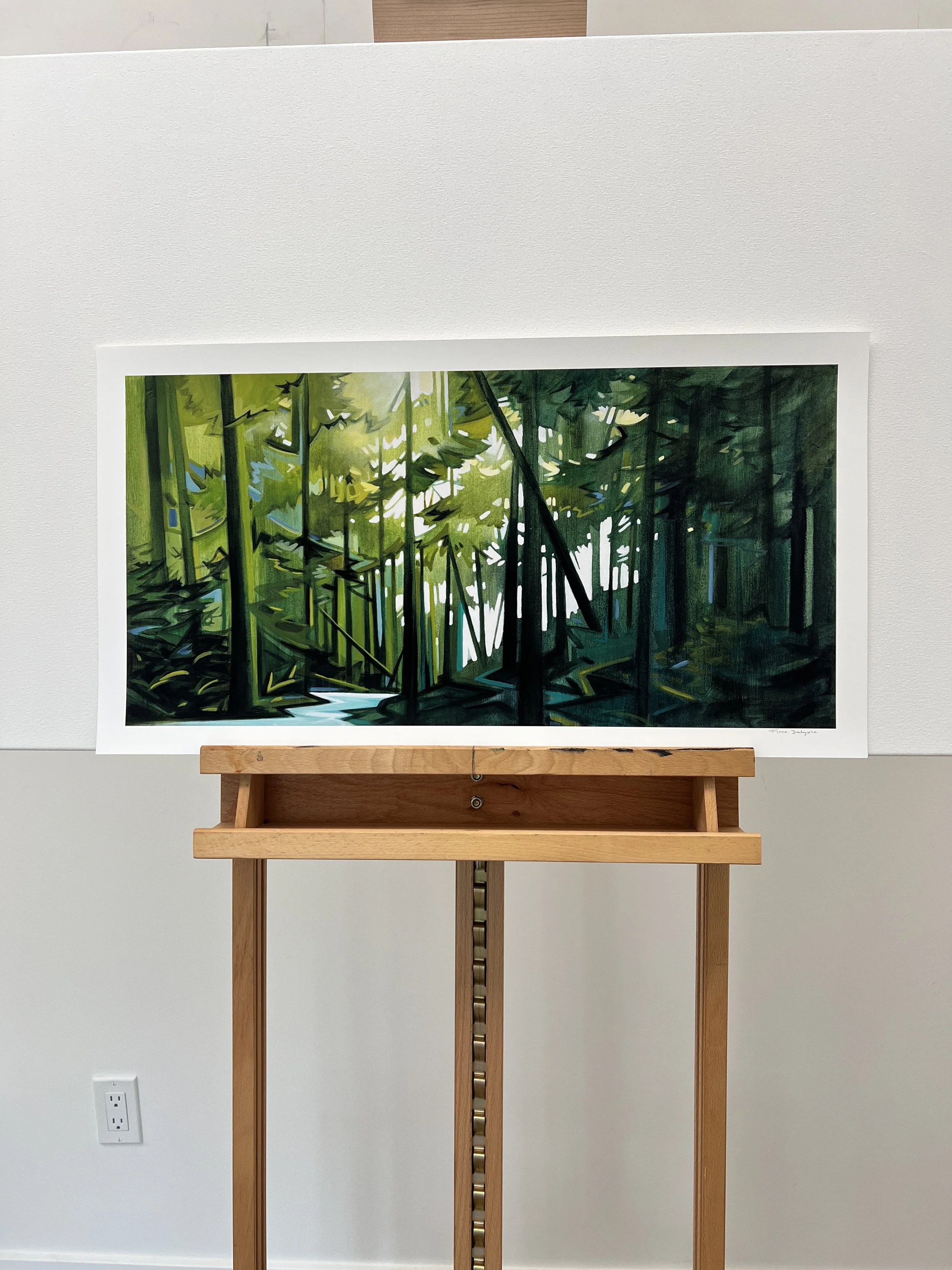 Explore - 12"x24" Paper Print - Second