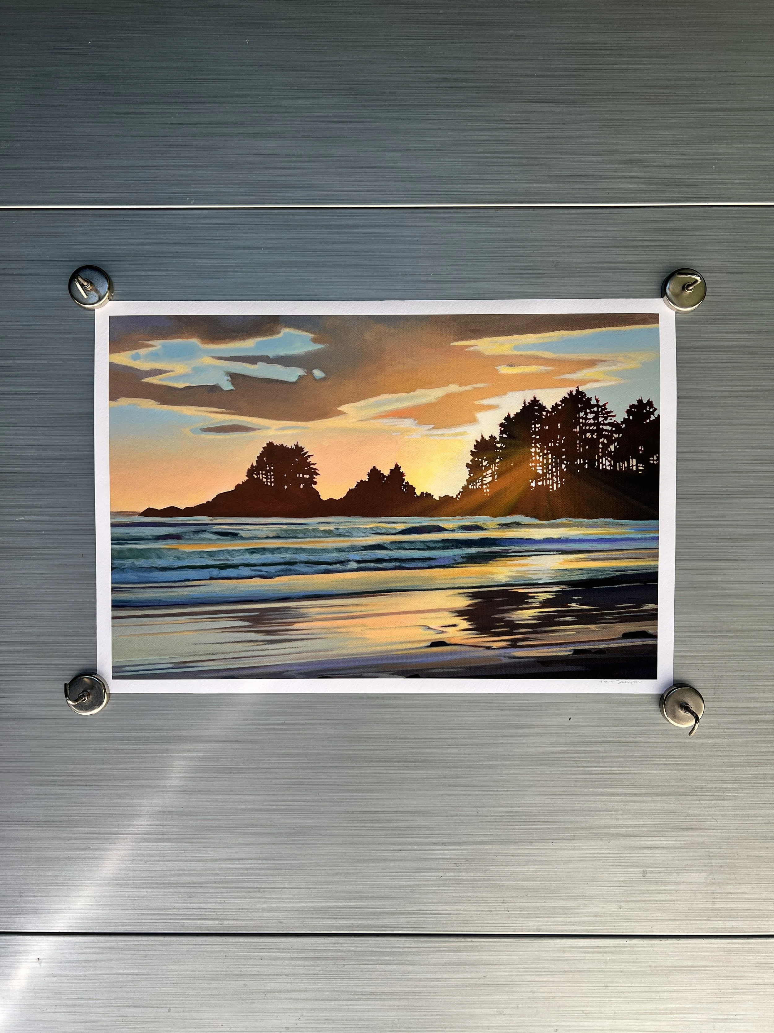 Barefoot - 12"x16" Paper Print - Second