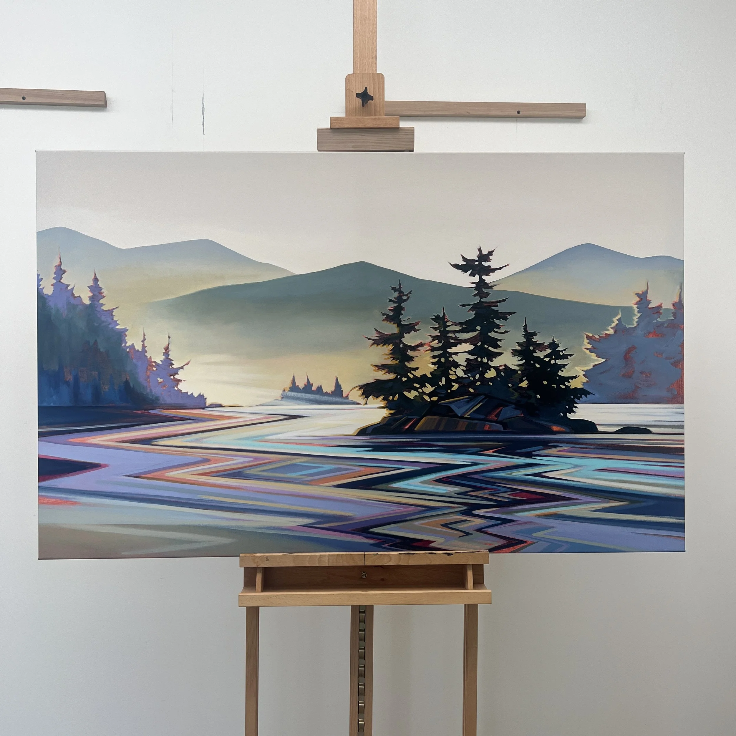 Spectrum - 30"x48"x1.5" Stretched Canvas Print - Second