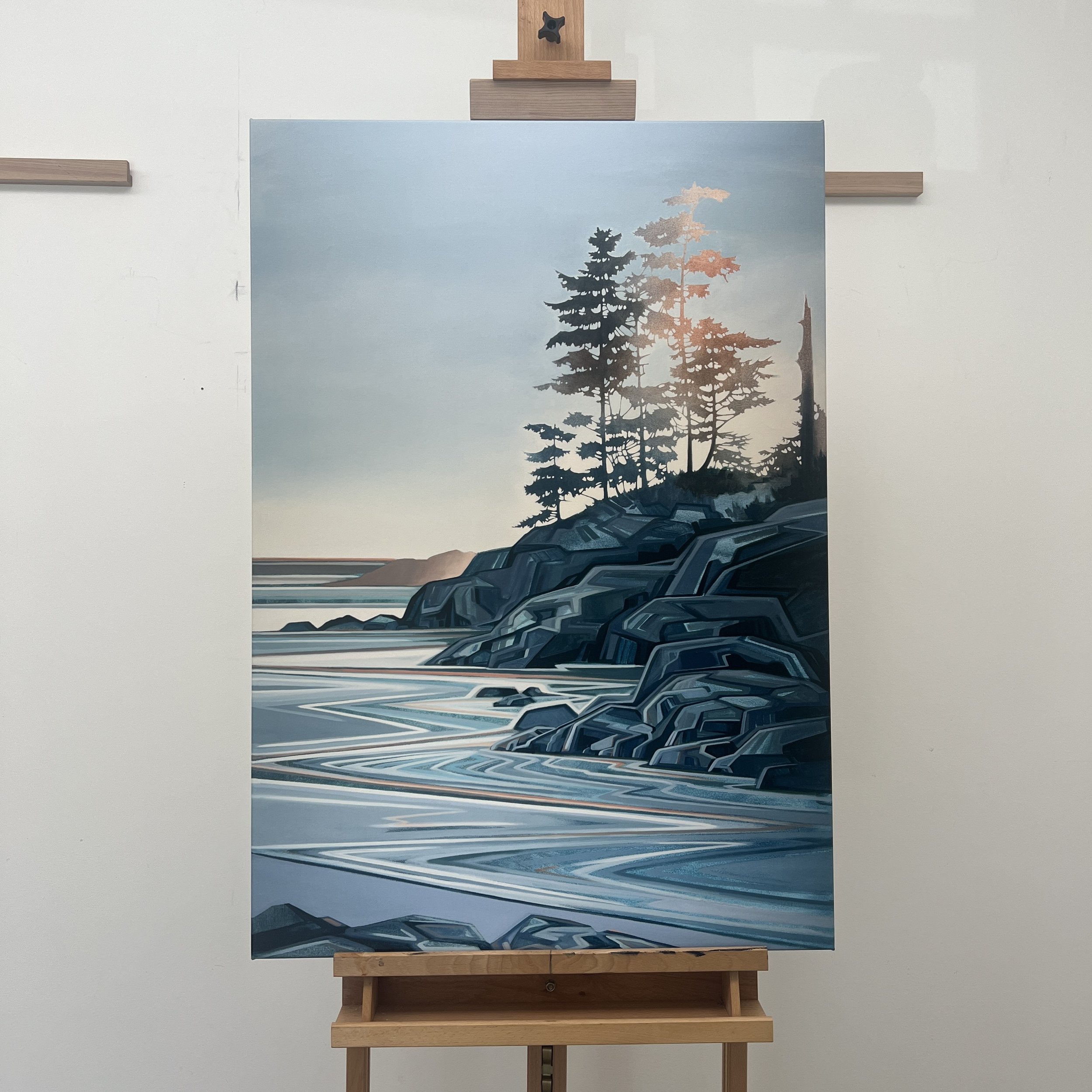 Mystery - 36"x25"x1.5" Stretched Canvas Print - Second