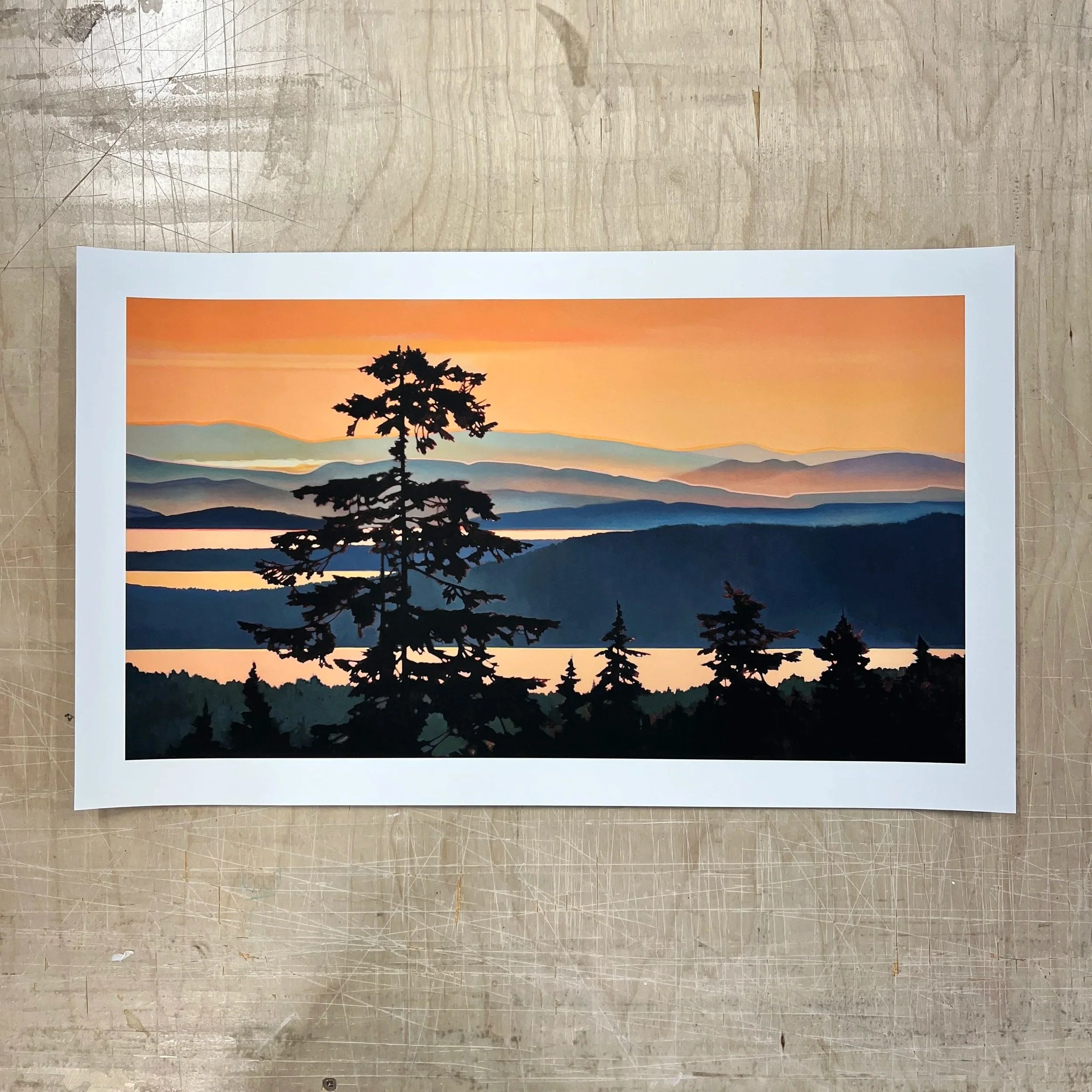 Room to Breathe - 10"x18" Paper Print - Second