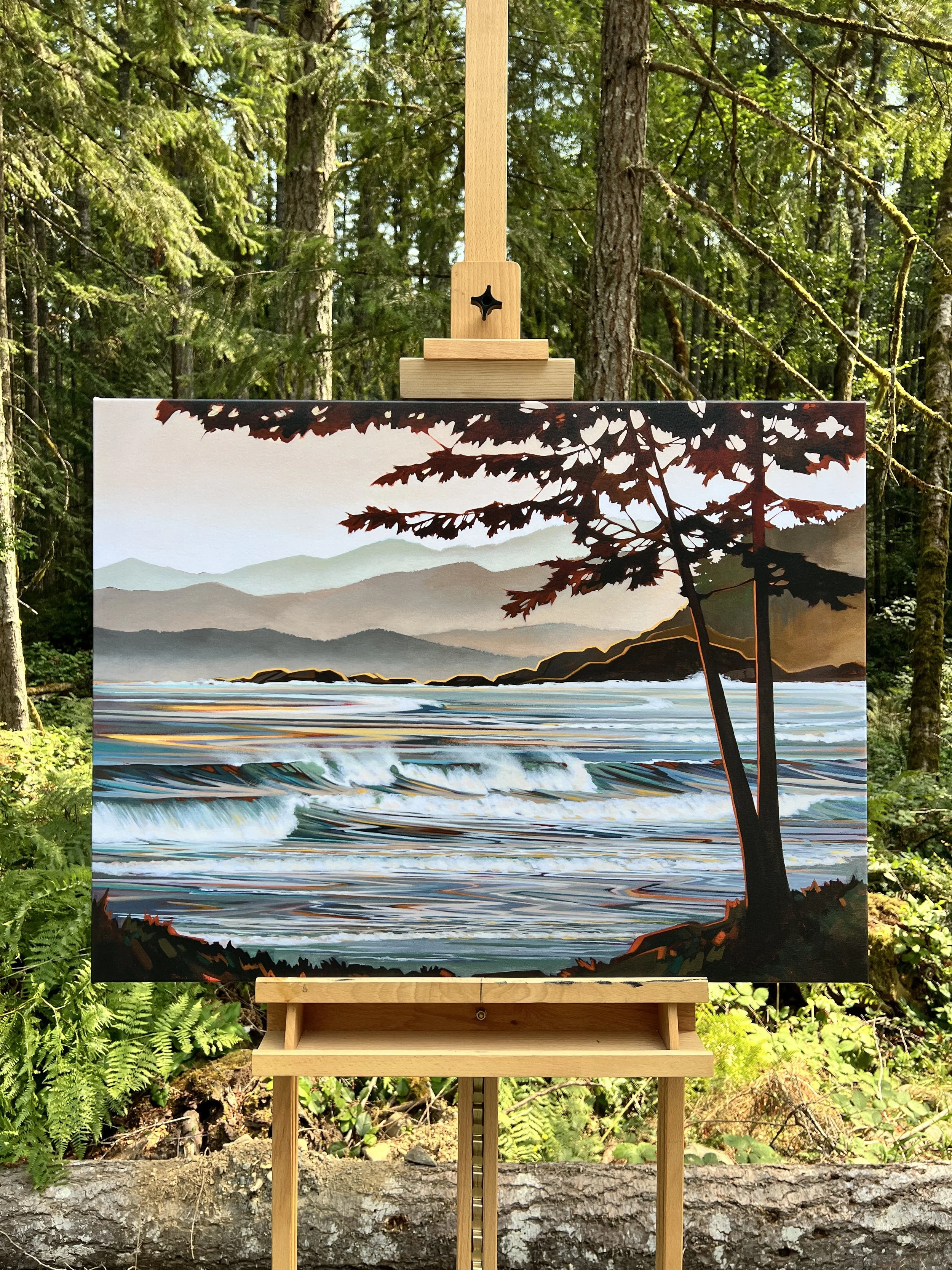 Playground - 24"x32"x1.5" Stretched Canvas Print - Second