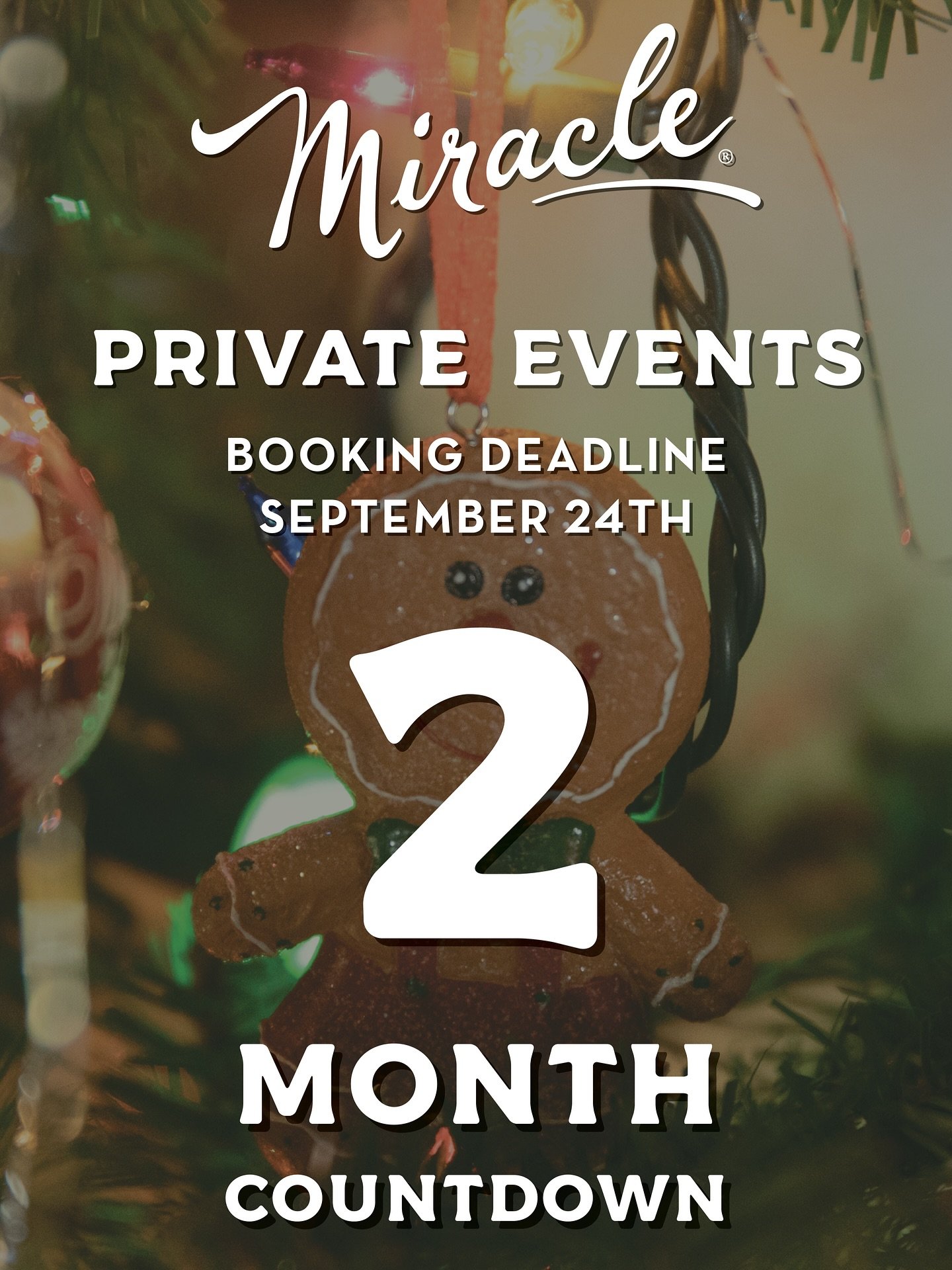This is not a drill people! Deadline to book your holiday parties is September 24th! We promise it&rsquo;s not too early.

Reach out to events@skoposhospitality.com for availability and pricing today!