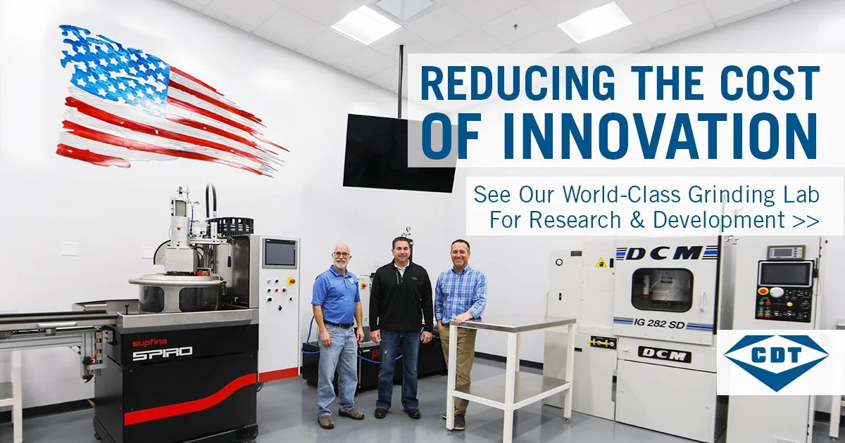 Reducing the Cost of Innovation with World-Class Grinding Lab