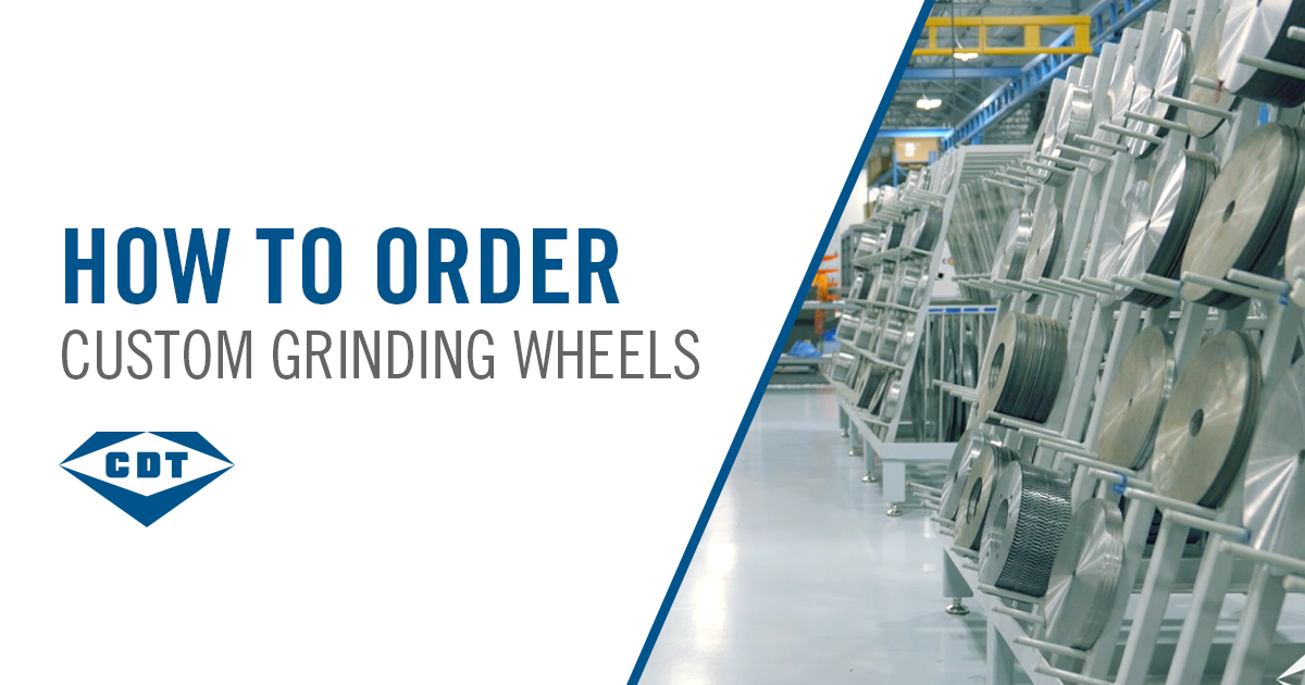 How to Order Custom Grinding Wheels