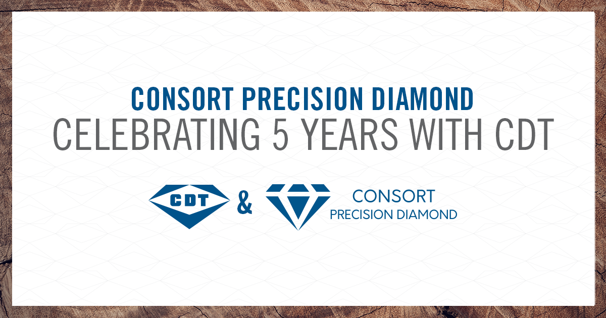 Consort Precision Diamond Celebrating 5 Years With CDT