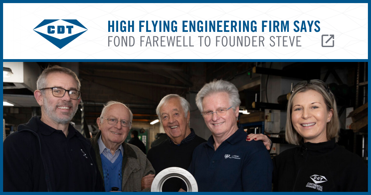 High Flying Engineering Firm Says Fond Farewell to Founder Steve