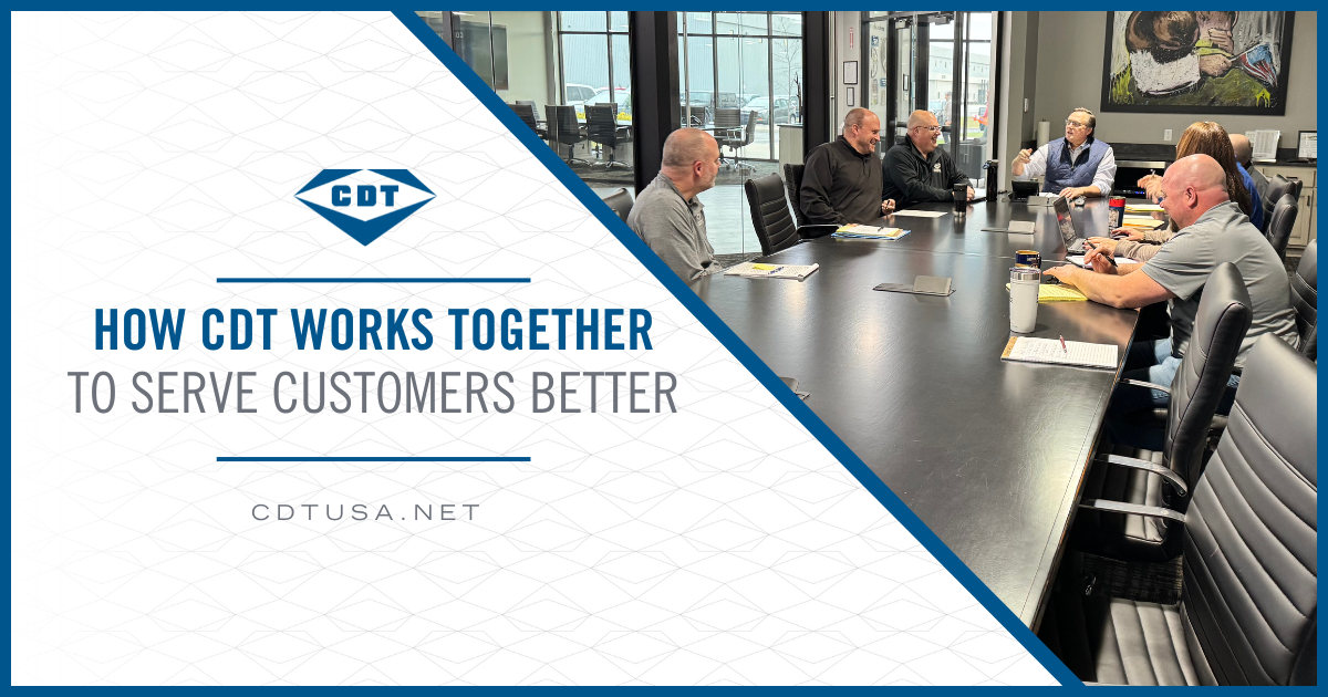 How CDT Works Together to Serve Customers Better