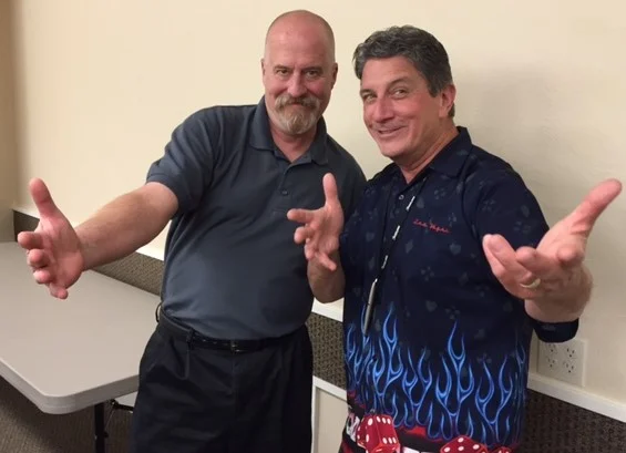Robert Brown and Daryl at PSM (2017)