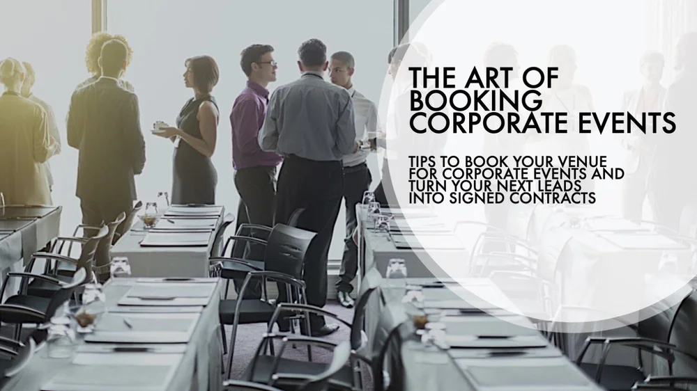 The Art of Booking Corporate Events — Piovra Group