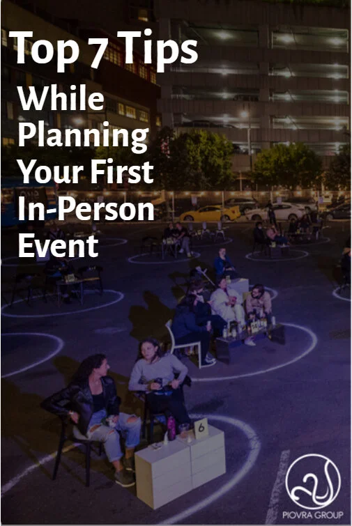7 Useful Tips While Planning Your First In-Person Event in Pandemic
