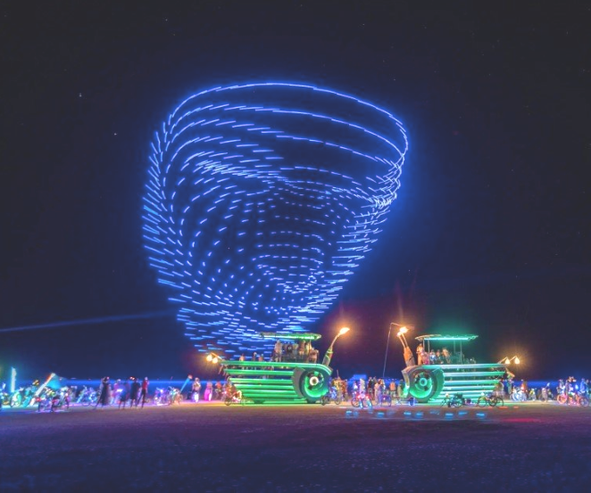 CUSTOM CHOREOGRAPHED AERIAL SHOWS