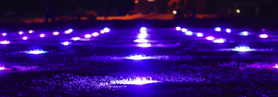 Light Show in Los Angeles