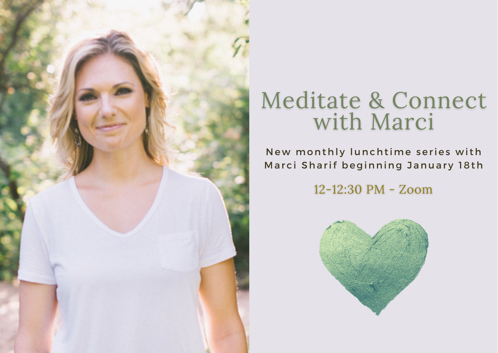 Meditate & Connect with Marci
