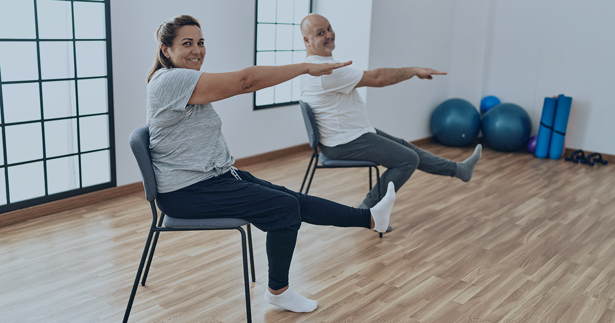 Fall Prevention Exercise Class With Carol Michaels