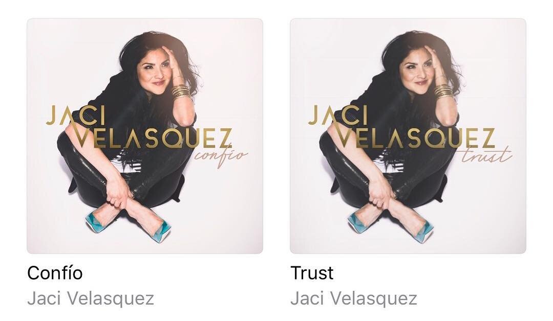 Happy to say Jaci's new album Trust/Confio is available now!  Would love for y'all to listen!  Trust by Jaci Velasquez
https://itun.es/us/aKFYhb