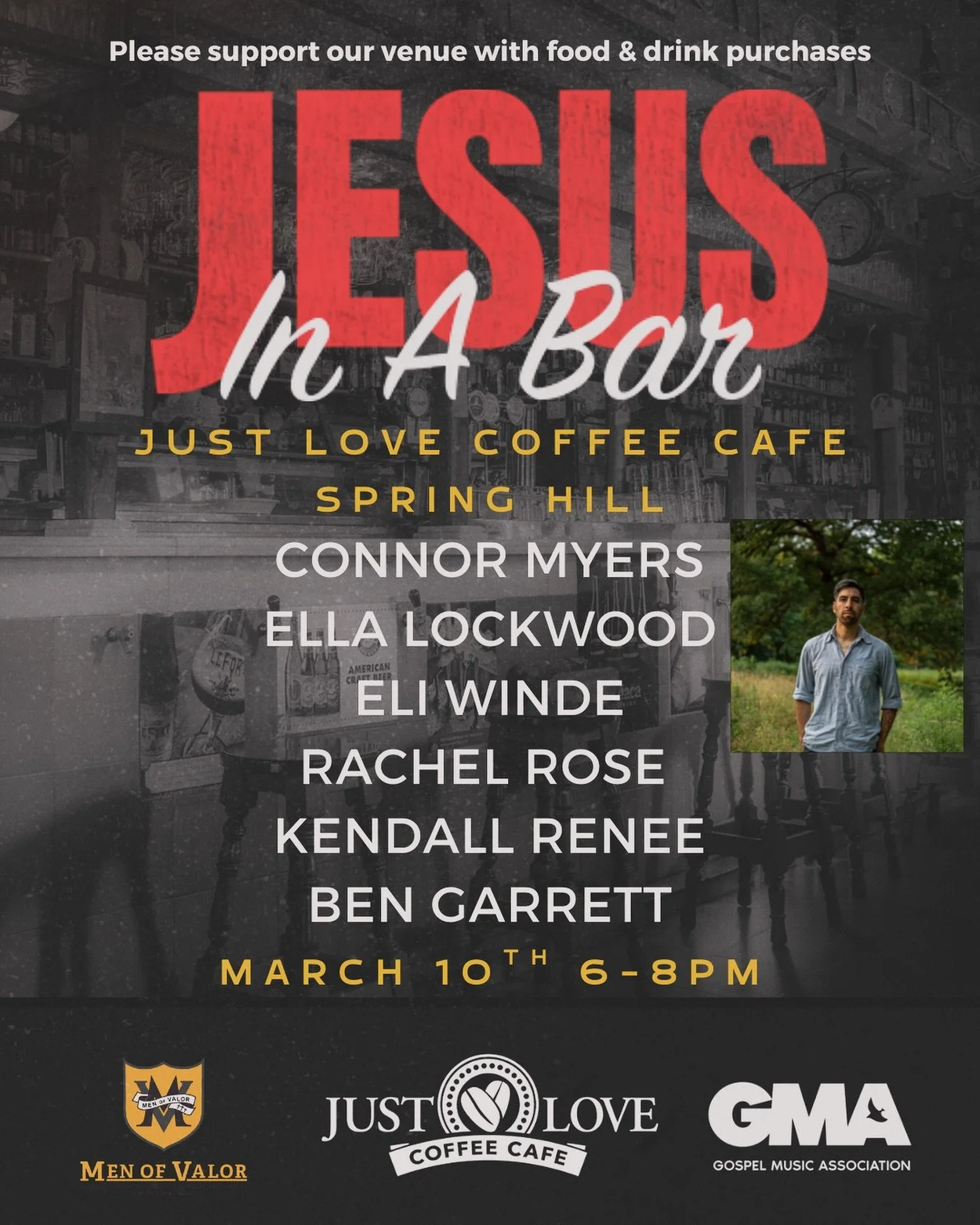 I&rsquo;m honored to be back at @jesusinabar next week on the 10th! I&rsquo;ll be in the 6pm round. 

What else are you doing Tuesday night?! Come out and have some fun🙌🏼🙌🏼