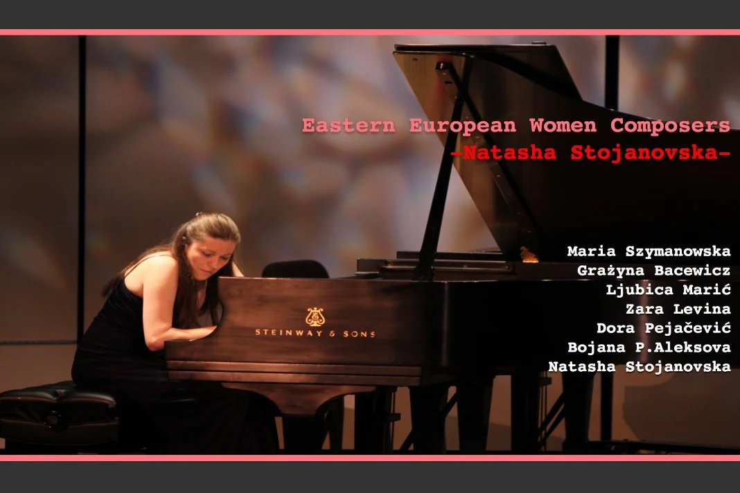 Natasha Stojanovska, piano: Upcoming CD Promotion