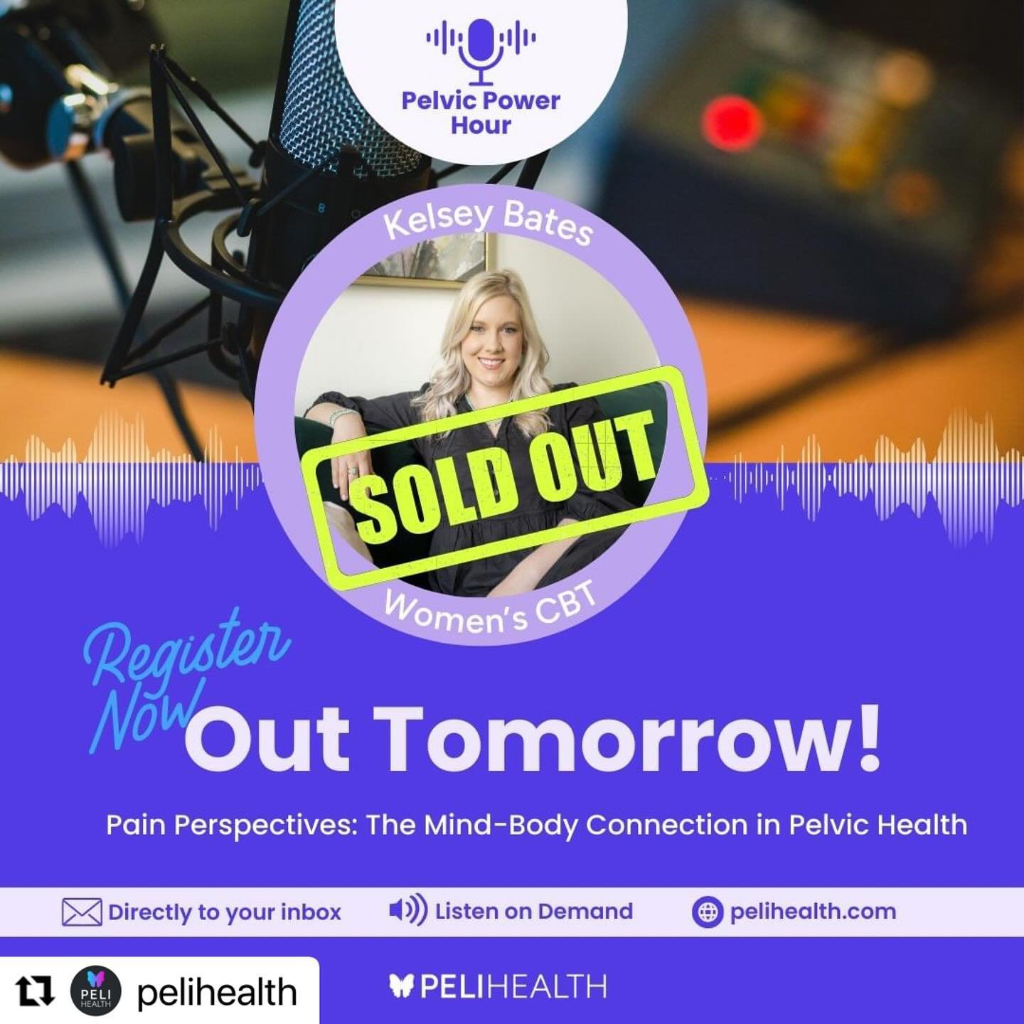 #Repost @pelihealth with @use.repost
・・・
✨ Our Eventbrite tickets flew off the shelves, but don&rsquo;t fret! We&rsquo;re opening up a few extra spots directly through our website. Get in quick!

🌟 Get ready to dive deep into managing chronic health