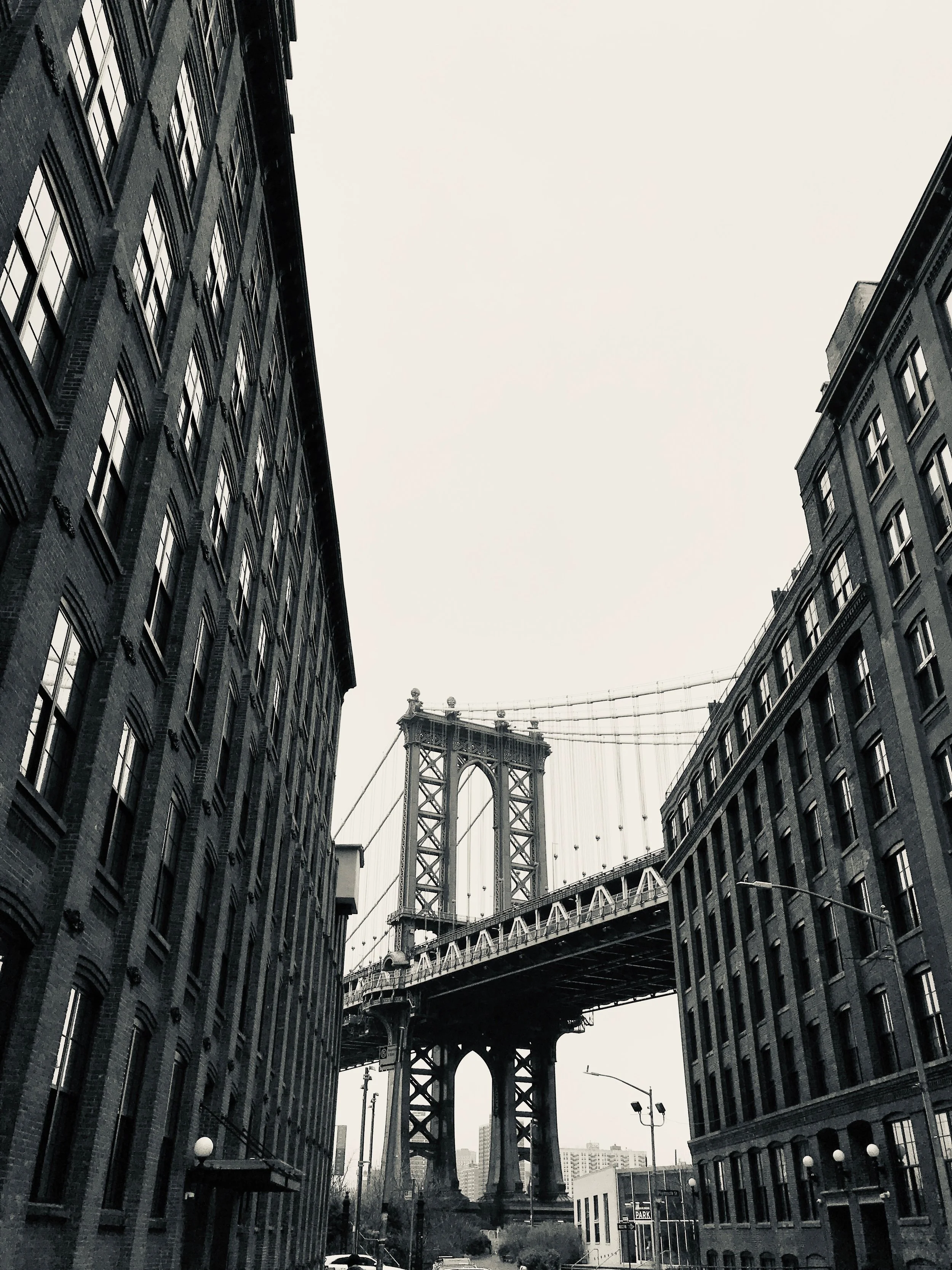 Image of bridge in Brooklyn, NY representing online therapy available for women's health issues for women living in New York City. Therapy available for women with pregnancy loss, infertility, miscarriage, hysterectomy, endometriosis and adenomyosis.