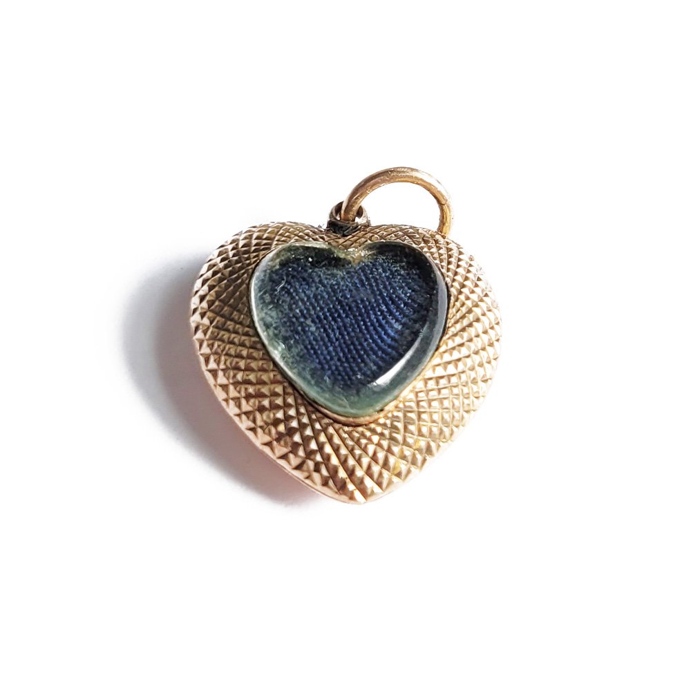 Early Victorian Gold Cased Heart Locket