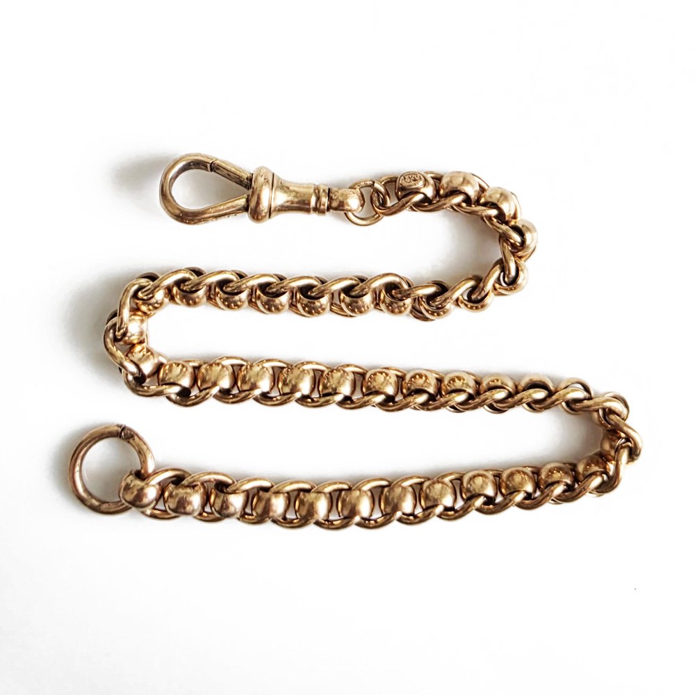 Victorian 9ct Gold Rollerball Bracelet