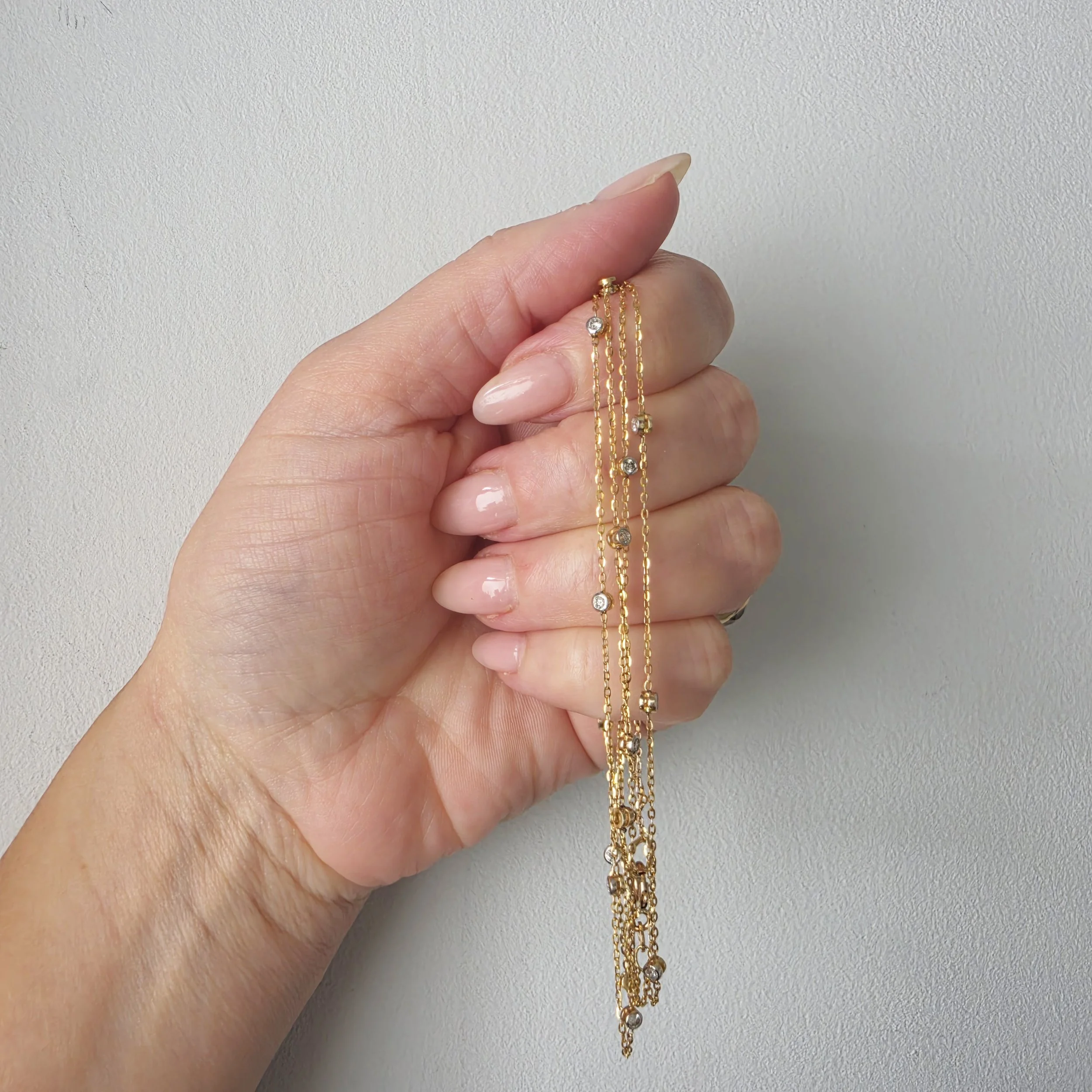 Vintage Diamond Station Chain