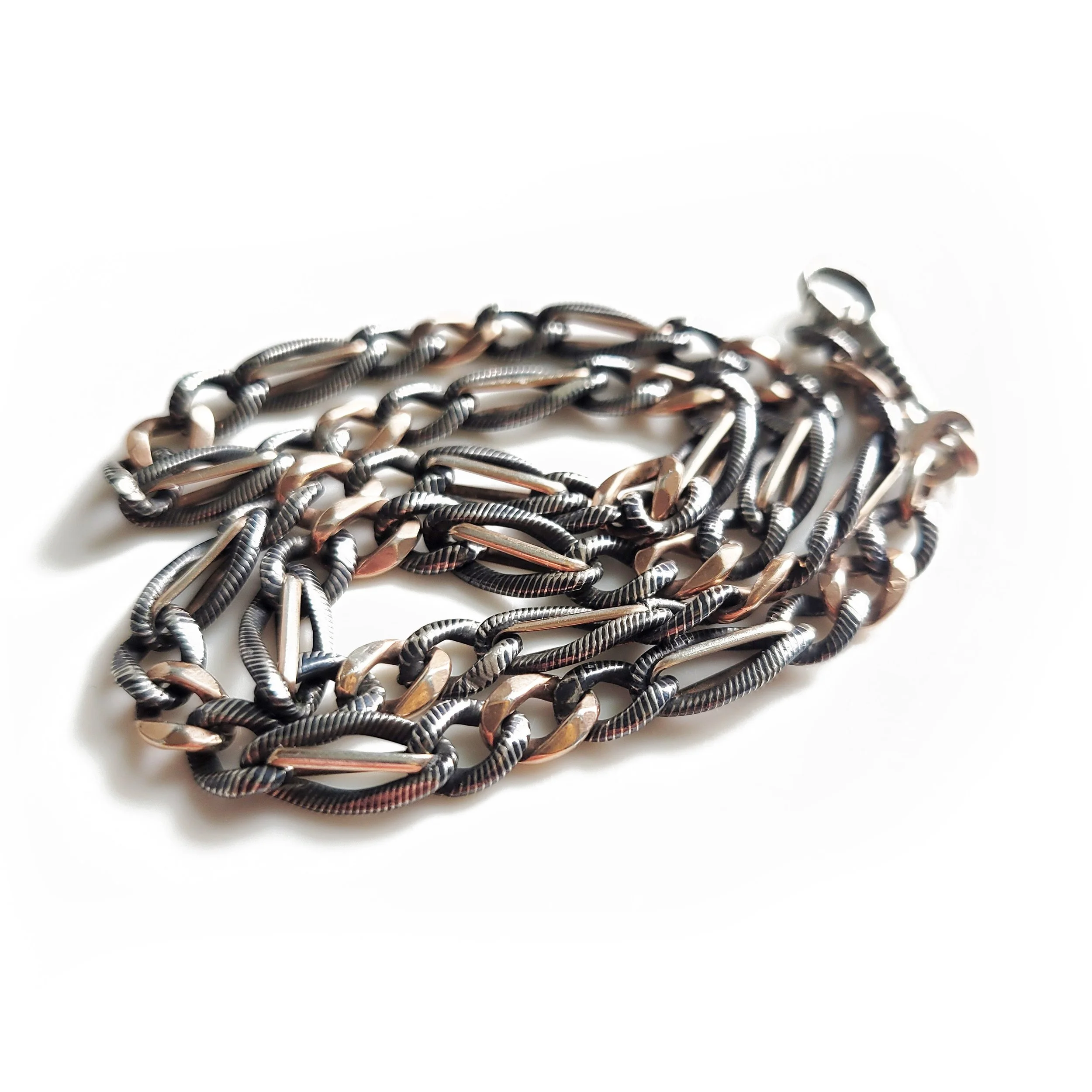 Victorian Niello Chain