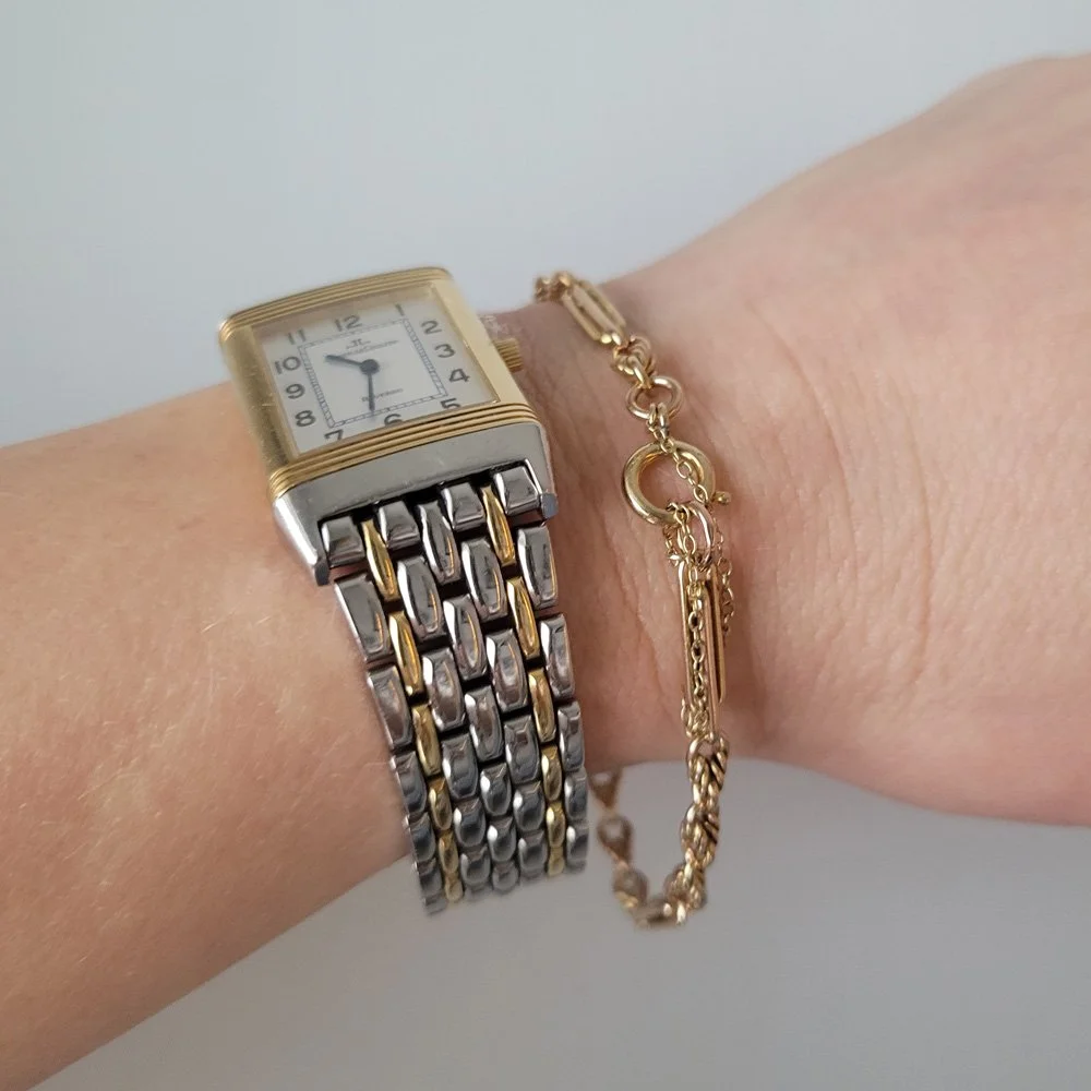 Antique 15ct Gold Fancy Fetter Link Bracelet