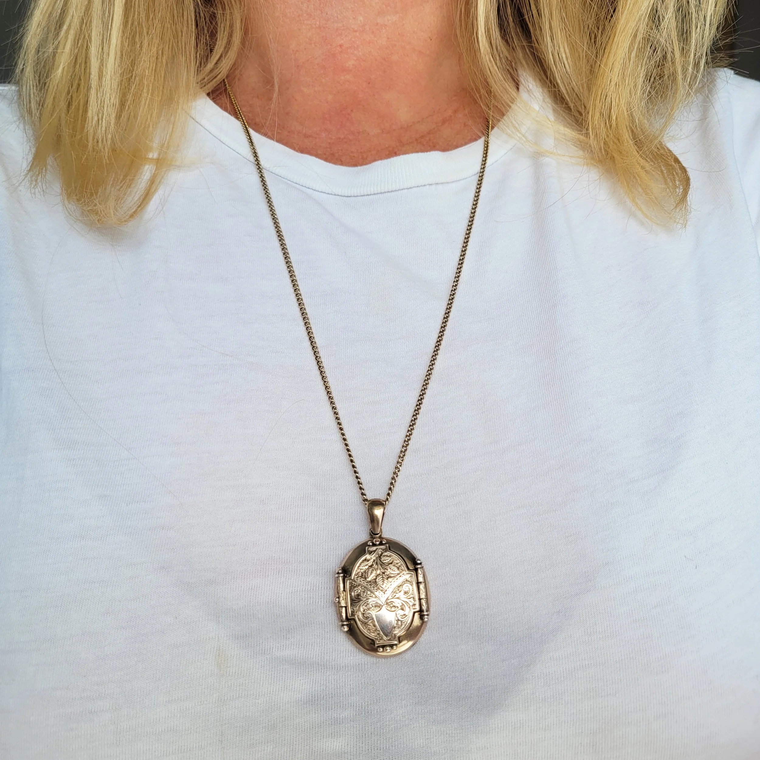 19th Century 6ct Gold 4-Way Locket