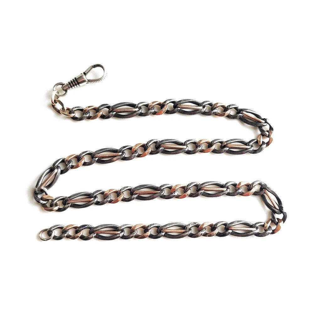 Victorian Niello Chain