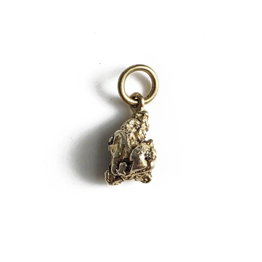 Gold Nugget Pendant