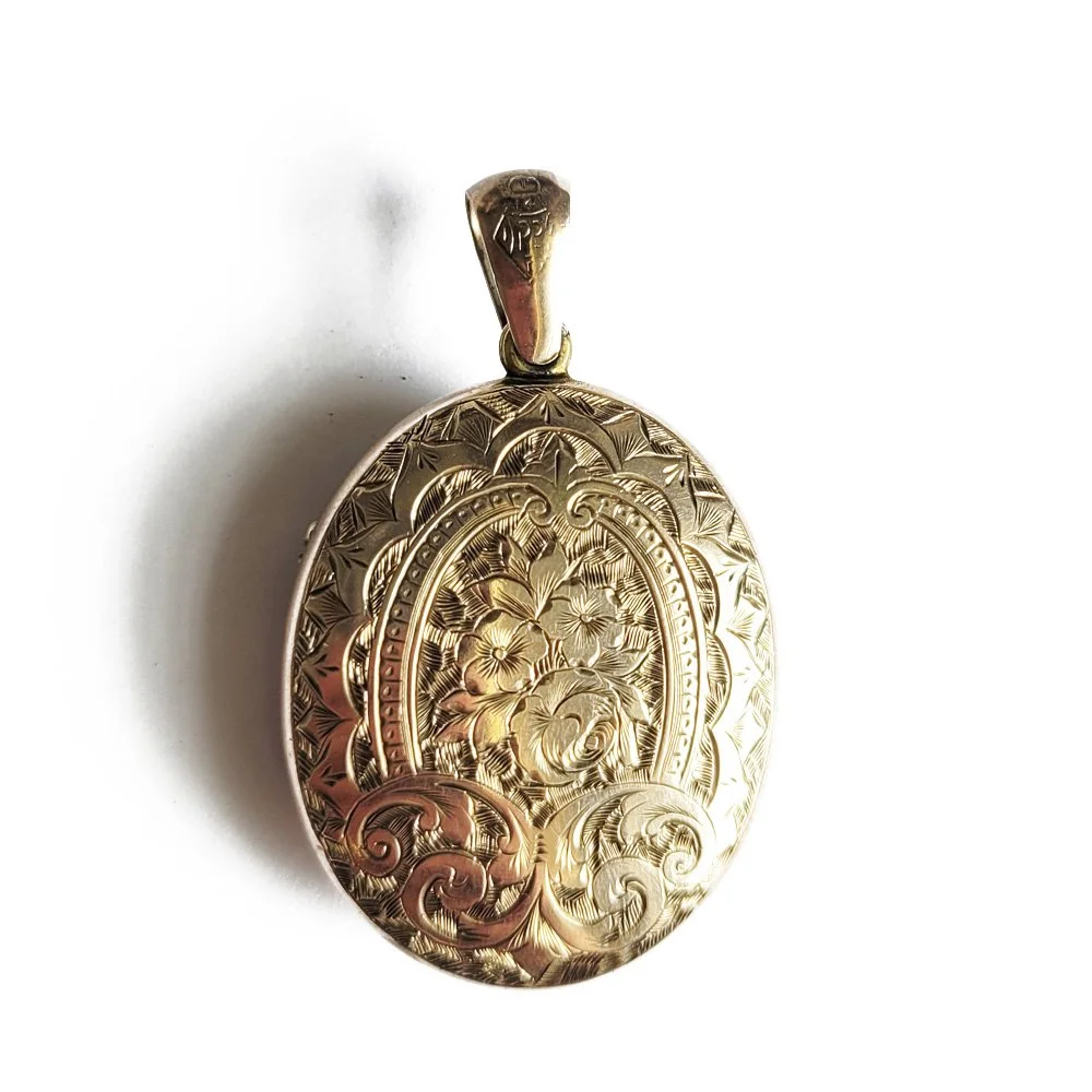 19th Century 6ct Gold 4-Way Locket
